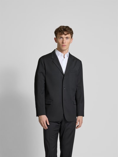 Filippa K Regular Fit Blazer mit Brusttasche Black 4