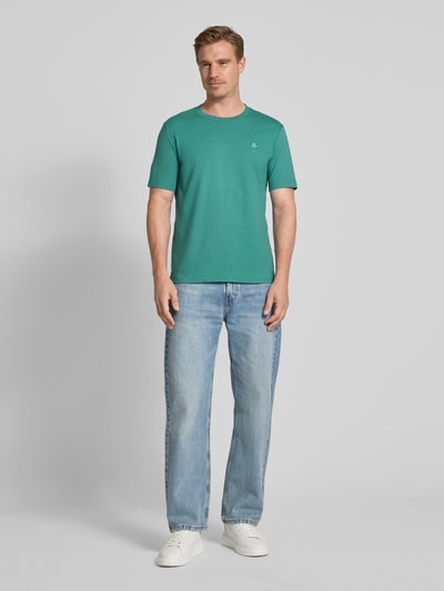 Marc O'Polo Regular Fit T-Shirt aus reiner Baumwolle Mint 1