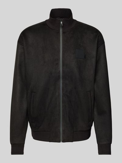 BOSS Green Sweatjacke mit Eingrifftaschen Modell 'Sutton' Black 2