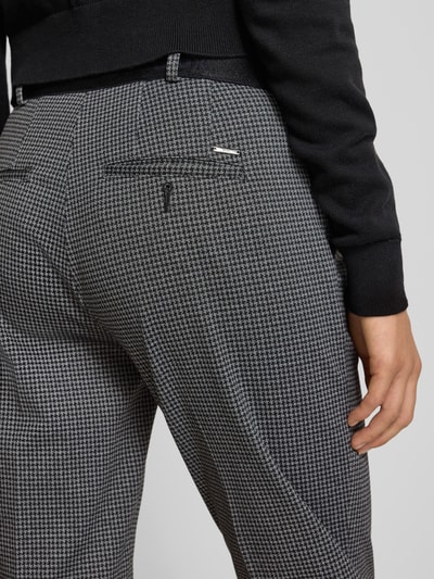 Brax Slim Fit Stoffhose mit Bügelfalten Modell 'STYLE.MARON' Dunkelgrau 3