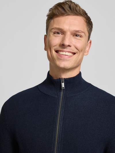 MCNEAL Strickjacke mit Reißverschluss Marine 3