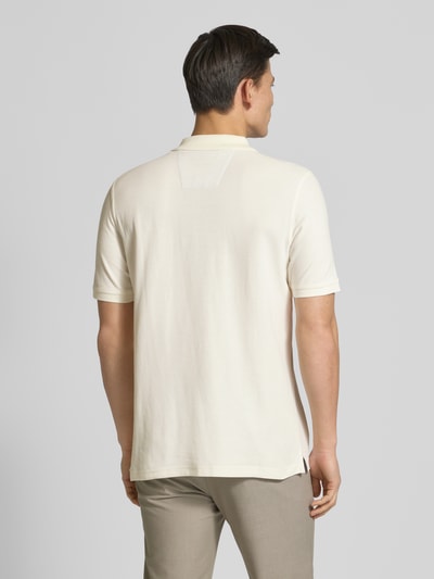 Fynch-Hatton Regular fit poloshirt met logostitching Offwhite - 5