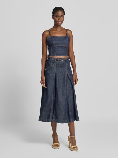 GUESS Jeanstop mit Spaghettiträgern Modell 'ZELDA' Dunkelblau 1