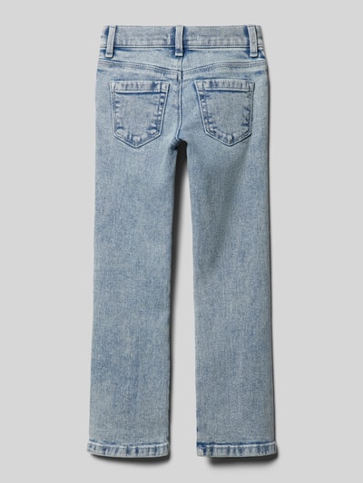 s.Oliver RED LABEL Regular fit jeans met pailletten Blauw - 3