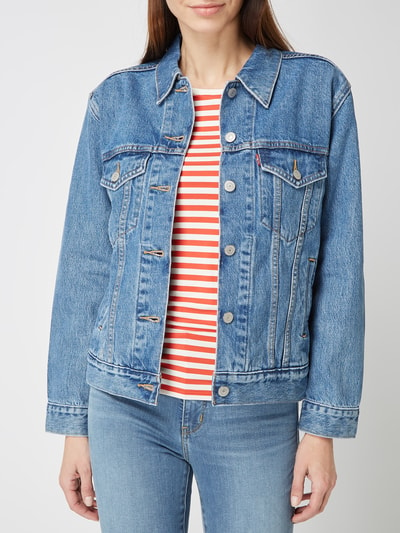 Levi's® Ex-Boyfriend Trucker Jacket  Jeansblau 4