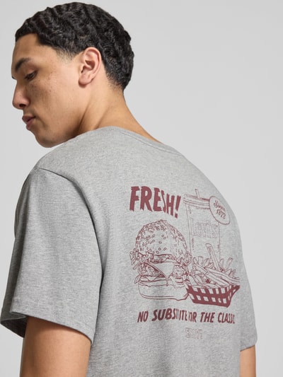Levi's® Relaxed Fit T-Shirt aus reiner Baumwolle Hellgrau Melange 3