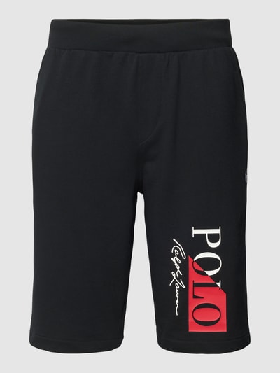 Polo Ralph Lauren Underwear Sweatshorts mit elastischem Bund Modell 'LOOPBACK' Black 2