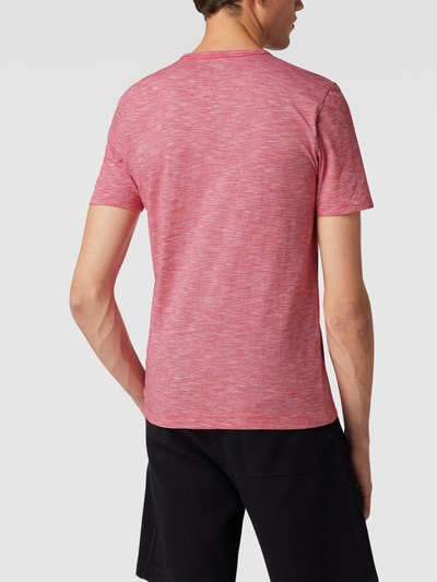 MCNEAL T-shirt met knoopsluiting Rood - 5