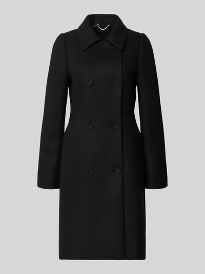 BOSS Regular Fit Mantel aus Woll-Mix Modell 'CONIZA' Black 2