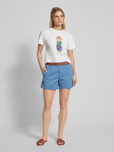 Polo Ralph Lauren Regular Fit Chino-Shorts mit Gesäßtaschen Blau 1