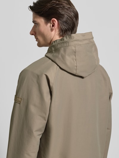 Marc O'Polo regular fit blouson van katoenmix Olijfgroen - 3