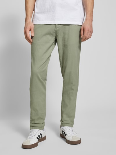 Jack & Jones Slim fit chino met steekzakken, model 'MARCO' Mintgroen - 4