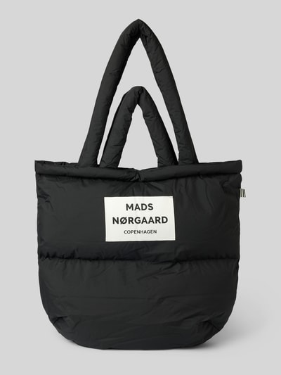 MADS NØRGAARD Handtasche mit Label-Patch Black 2