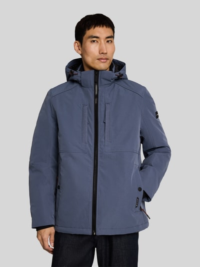 Tom Tailor Funktionsjacke mit Kapuze Rauchblau 4
