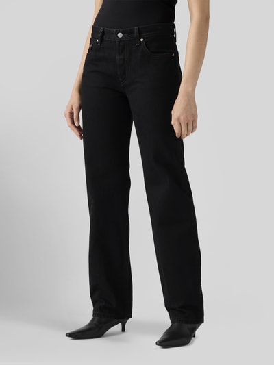 Levi's® 300 relaxed fit jeans van puur katoen in 5-pocketmodel Zwart - 4