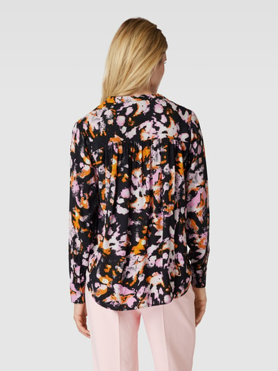 Selected Femme Blouseshirt met all-over motief, model 'IRENE' Zwart - 5