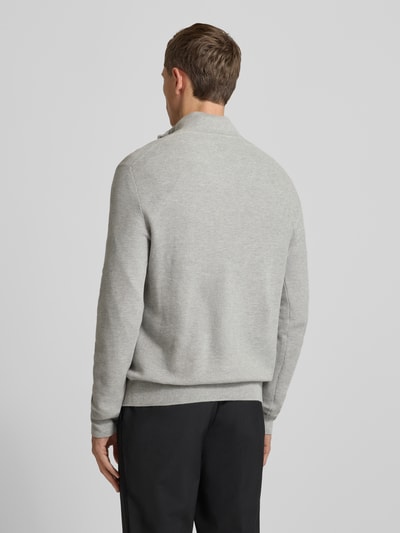 Polo Ralph Lauren Troyer o kroju regular fit z wyhaftowanym logo Jasnoszary melanż 5