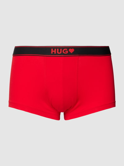 HUGO Boxershort met labeldetail, model 'VALENTINE' Rood - 2