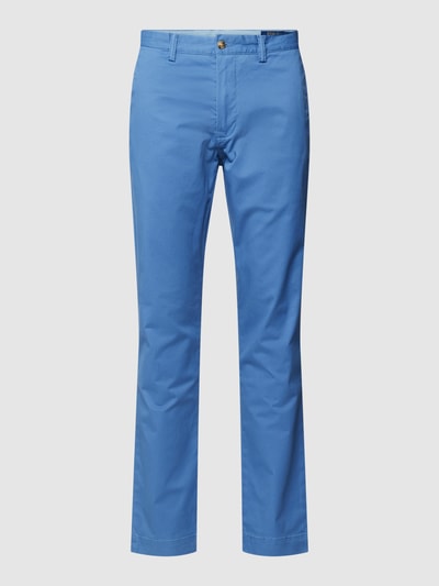 Polo Ralph Lauren Slim fit chino in effen design Oceaanblauw - 2