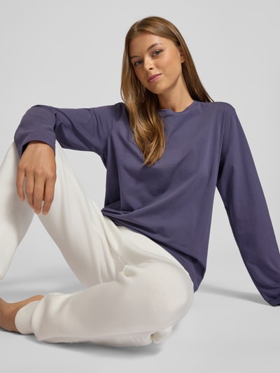 Schiesser Longsleeve met ronde hals Blauw - 3