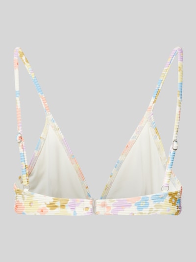 Billabong Bikinitop met bloemenprint, model 'DREAM CHASER' Lichtblauw - 3