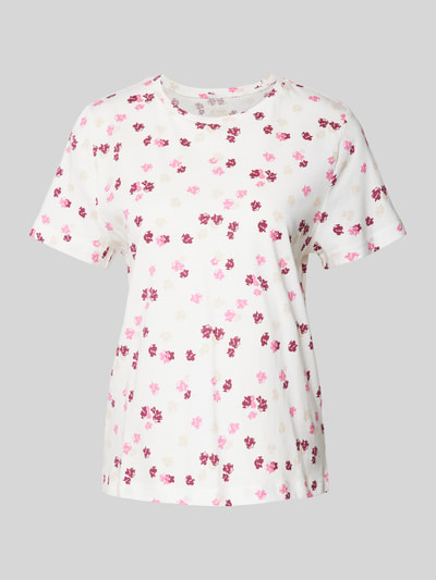 Tom Tailor T-Shirt mit Allover-Print Pink 2