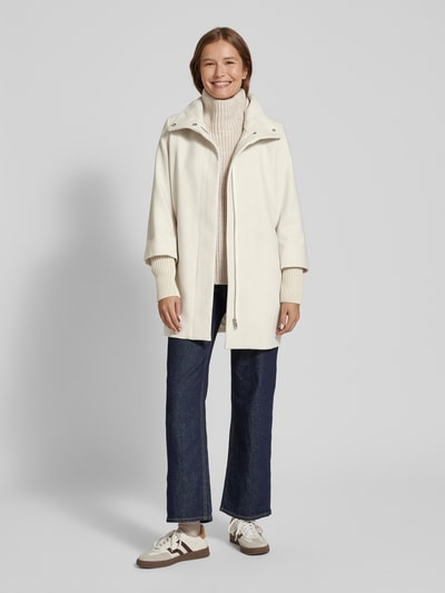 Christian Berg Woman Selection Jas met opstaande kraag Offwhite - 1