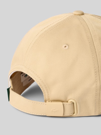 Lacoste Basecap aus reiner Baumwolle Sand 3