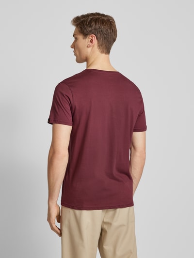 Alpha Industries T-shirt van zuiver katoen Bordeaux - 5