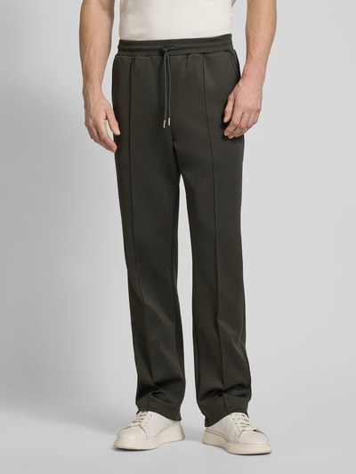 Les Deux Sweatpants met elastische band, model ‘Ballier’ Kaki - 4