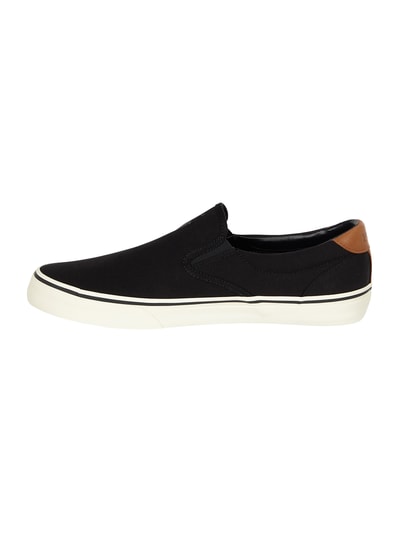 Polo Ralph Lauren Slip-On Sneaker 'Thompson' aus Canvas Black 4