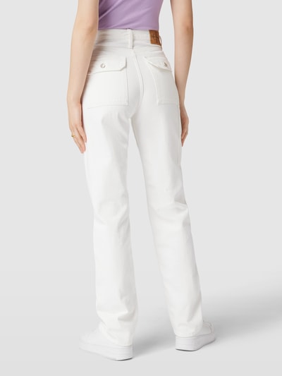 Calvin Klein Jeans Jeansy o kroju straight fit z 5 kieszeniami model ‘CARPEN’ Złamany biały 5