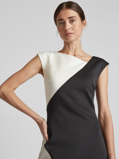 Calvin Klein Womenswear Knielanges Etuikleid mit Label-Detail Black 3