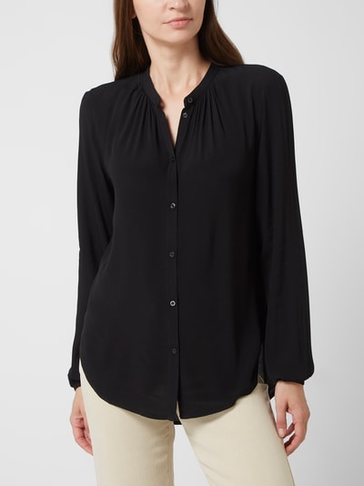 Soft Rebels Blouse van viscose, model 'Anna'  Zwart - 4