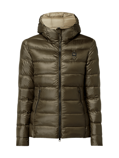 Blauer Usa Donsjack met capuchon Olijfgroen - 2