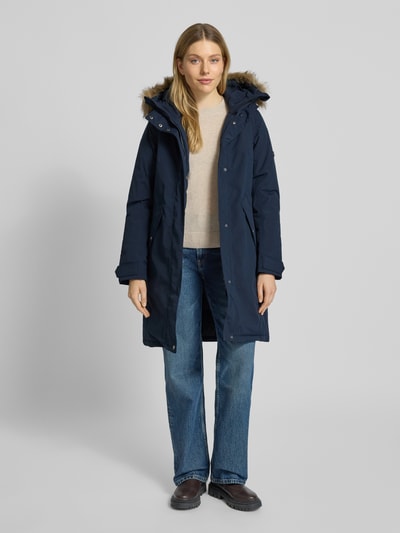 Didriksons Parka mit Pattentaschen Modell 'ERNA' Dunkelblau 1