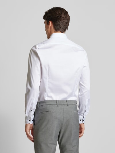 OLYMP Level Five Slim Fit Business-Hemd mit Knopfleiste Weiss 5