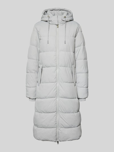 camel active Gewatteerde lange jas met steekzakken Offwhite - 2