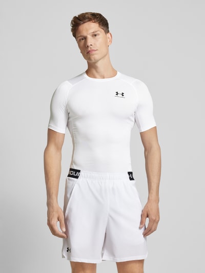 Under Armour T-shirt met labelprint Wit - 4