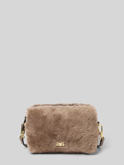 Abro Crossbody Bag mit Label-Detail Modell 'KAIA' Schlamm 2