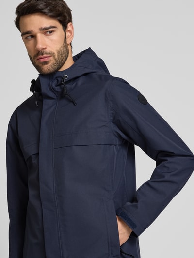 Icepeak Windbreaker met steekzakken, model 'ATLANTA' Marineblauw - 3