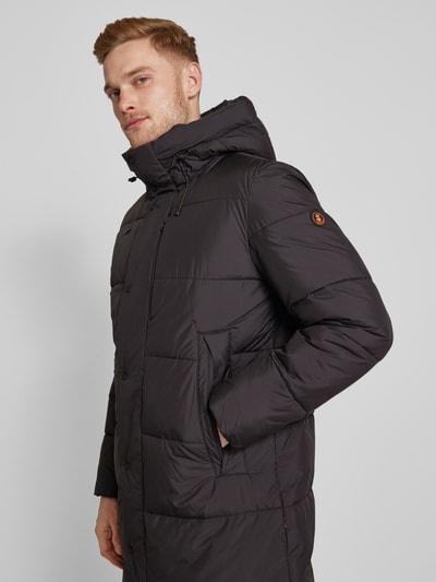 SAVE THE DUCK Steppjacke mit Label-Detail Modell 'DAMON' Black 3