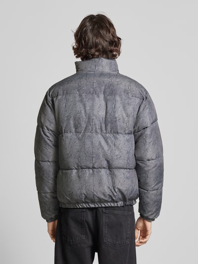 KARL KANI Steppjacke mit Label-Stitching Anthrazit 5