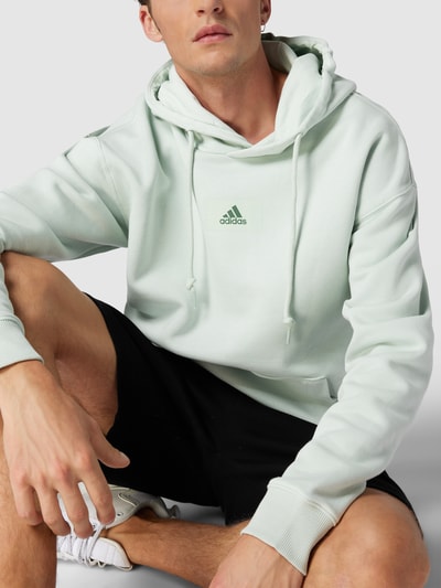 ADIDAS SPORTSWEAR Hoodie met labelprint Mintgroen - 3