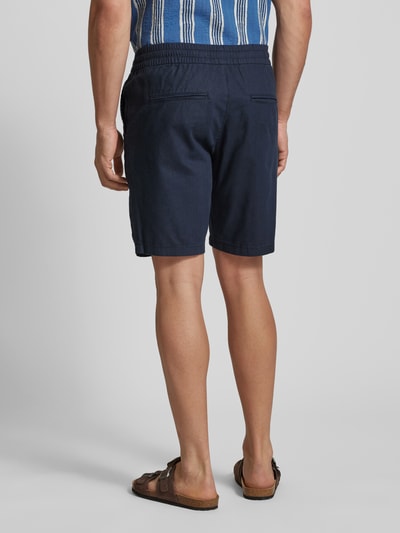 Matinique Regular Fit Bermudas aus Leinen-Baumwoll-Mix Modell 'barton' Marine 5