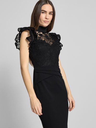 Lipsy Cocktailkleid mit Spitzenbesatz Black 3