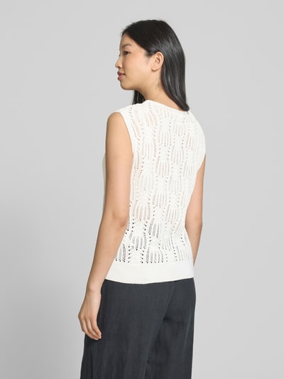 More & More Spencer met broderie anglaise Offwhite - 5