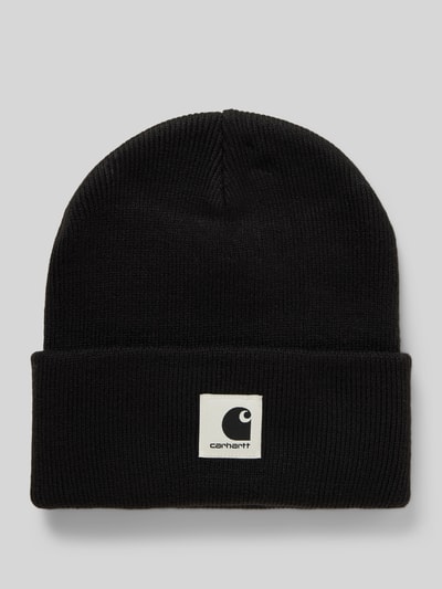 Carhartt Work In Progress Beanie mit Label-Patch Modell 'ASHLEY' Black 1