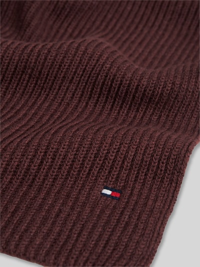 Tommy Hilfiger Schal mit Logo-Detail Bordeaux 3