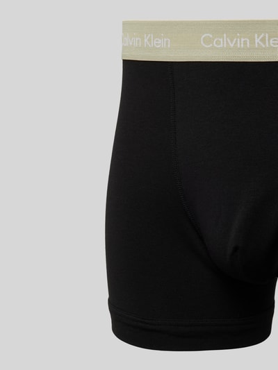 Calvin Klein Underwear Boxershort met elastische band in een set van 3 stuks Zwart - 2